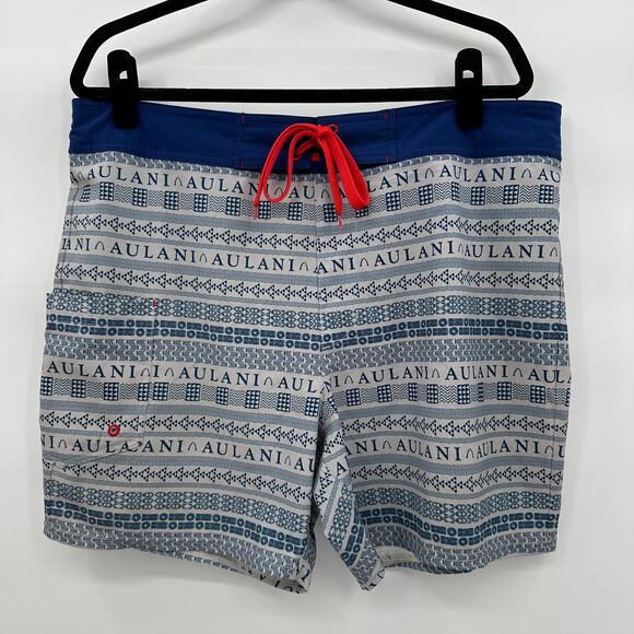Aulani Disney Resort Hawaiian Swim Trunks Shorts Limited Men's Size Large - Picture 1 of 11